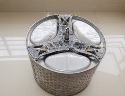 Corroded Aluminium Spider of a washing machine