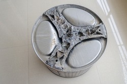 Corroded Aluminium Spider of a washing machine