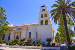 Beautiful church at San Diego Old Town State Historic Park