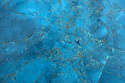 Blue Abstract Marble Background, High Res. 