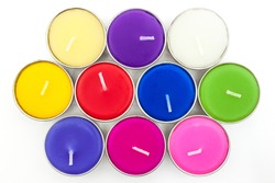 Aromatherapy Candle color full