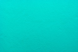 pastel mint color cement wall texture for background