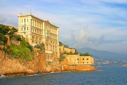 Oceanographic museum of Monaco, near the palace