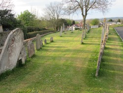 Castel graveyard in Guernsey