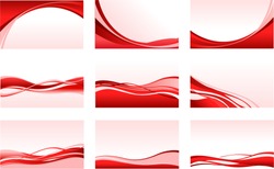vector abstract red backgrounds