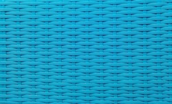 blue plastic woven looks neat and nice to look at