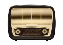 Old radio from 1950 and the years.