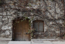 old wine cellar entrance