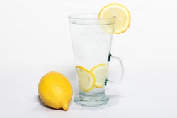 Glass of Water With Lemon