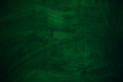 Elegant dark green background with black shadow border and old vintage grunge texture. St Patrick's Day banner design. 