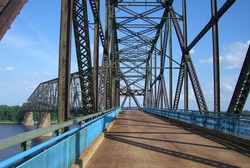 Old Route 66 Chain of Rocks Bridge