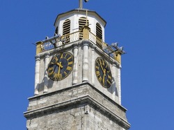 The Clock Tower of Bitola, known as Saat Kula (Macedonian: Саат кула), is a clock tower and one of the landmarks of the Macedonian city of Bitola. 