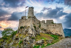 Fortress of Klis near Split. Croatia