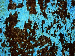blue rusty vintage background