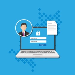 access management authorize software authentication login form system