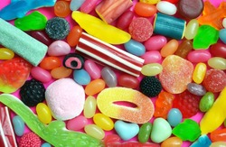 A lot of colorful candy