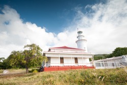 Malabrigo Lighthouse at Lobo, Batangas. Philippines.