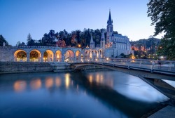 Sanctuary of Our Lady of Lourdes in France