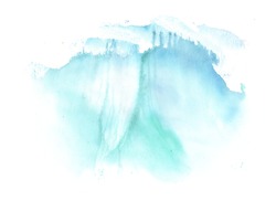 Sea watercolor, abstract blur