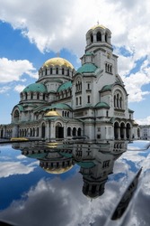 The Sofia Alexander Nevsky Cathedral is a cathedral in Sofia, the capital of Bulgaria.