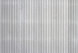 Corrugated metal texture surface