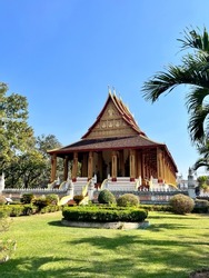 A former temple, Haw Phra Kaew (Ho Phra Keo) is Laos' leading museum of religious art.