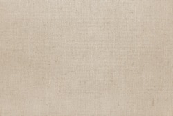 Brown cotton fabric texture background, seamless pattern of natural textile.