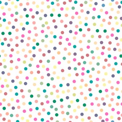 Seamless pattern. Multi-colored circles on a white background. Texture. Vector