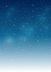 Starry sky background for Your design