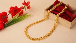 Gold jewellery mens bracelet chains