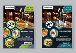 What's the specialty of your restaurant that you want to promote on a flyer? Promote your business with our cool flyer. Here are some ideas and flyer templates that will set your brains into motion! M