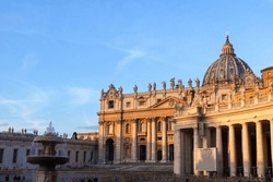 St.Peter's Basilica in Vatican City, Rome, Italy