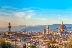 Panoramic view of Florence, Italy

