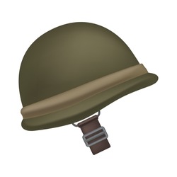 Military Helmet Emoji Icon Illustration Sign. War Protection Soldier Vector Symbol Emoticon Design Vector Clip Art.