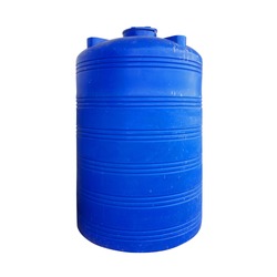 Plastic Water Tank isolated on white background with clipping path