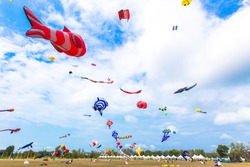 International Kite Festival at Huahin, Thailand