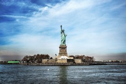 Statue of Liberty. American freedom.