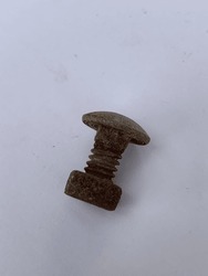 nut screw rust corroded old nail head broken nail bent nail rubbish construction