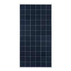 Front view of a Solar Panel isolated on white background.