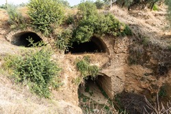 A two-level tunnel, known as the Nysa Bridge, is a late imperial Roman bridge over the Cakircak stream in Nysa ancient city in Aydin province of Turkey.
