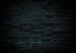 Brick Black Texture Background