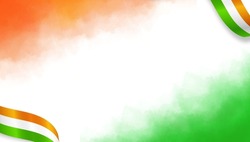 Republic, Independence day horizontal background for graphic design, web banner and multiple use