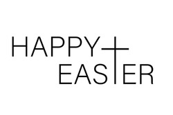 Happy Easter isolated on white background. Vector illustration. Eps 10.