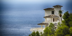 Panorama view. Holiday villa. Spain, Altea Hills