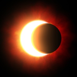 Solar Eclipse Background - Free Stock Photo by Alen on Stockvault.net