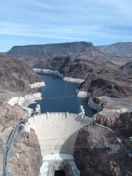 Hoover Dam From The Air