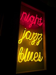 Night Jazz Blues Neon Light Sign