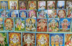 Framed pictures of Hindu God and Goddesses for sell