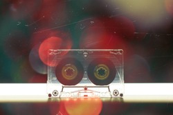 Audio cassette music background wallpaper background cover 70s 80s 90s top effect retro old vintage style modern trend melody nostalgia song music sound party dance