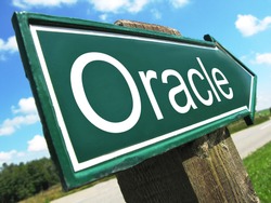 Oracle road sign